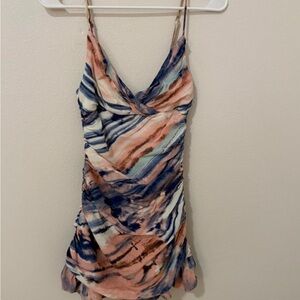 Hello Molly Multicolor Mini Dress